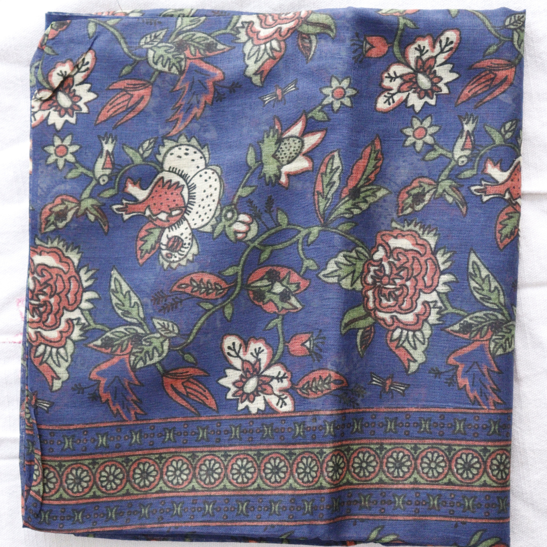 Long Frock Cotton Printed Suit Set