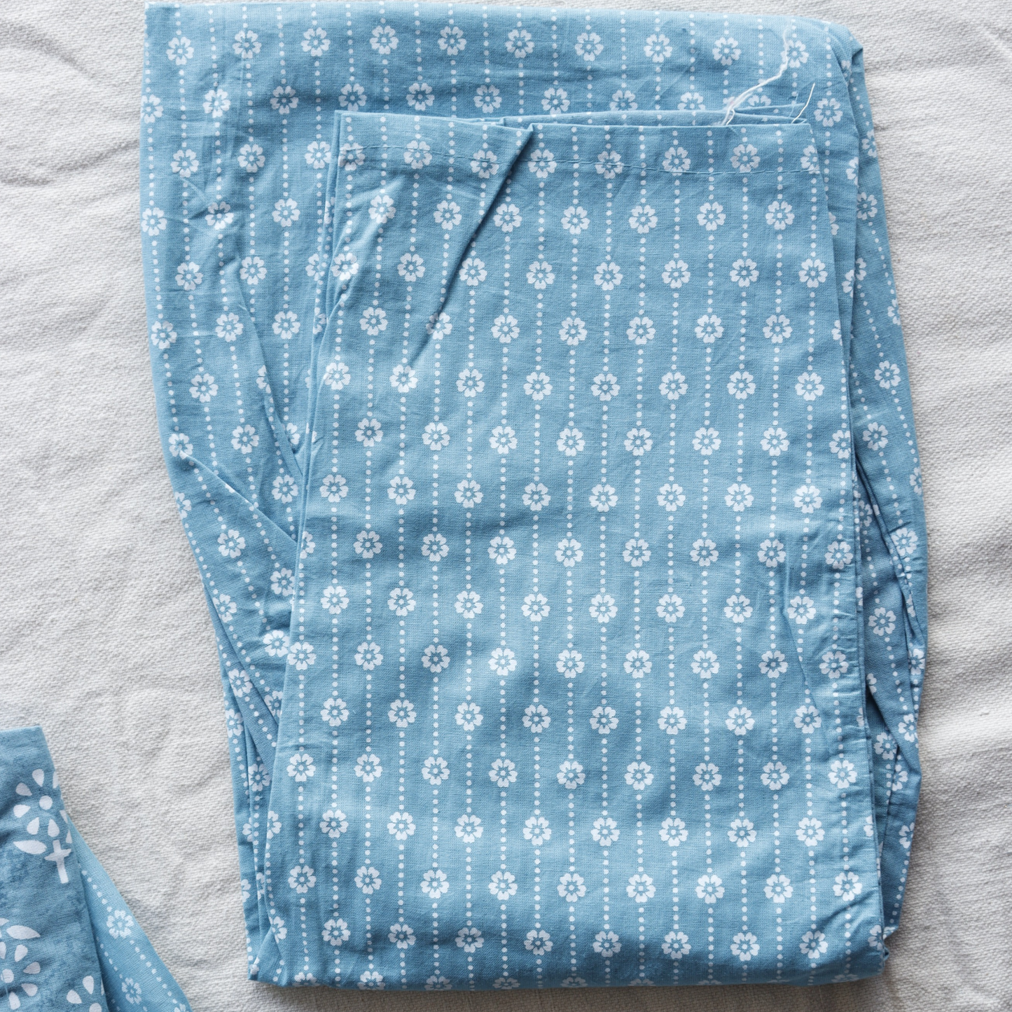 Sea Green Sequence Work Frock Suit Set