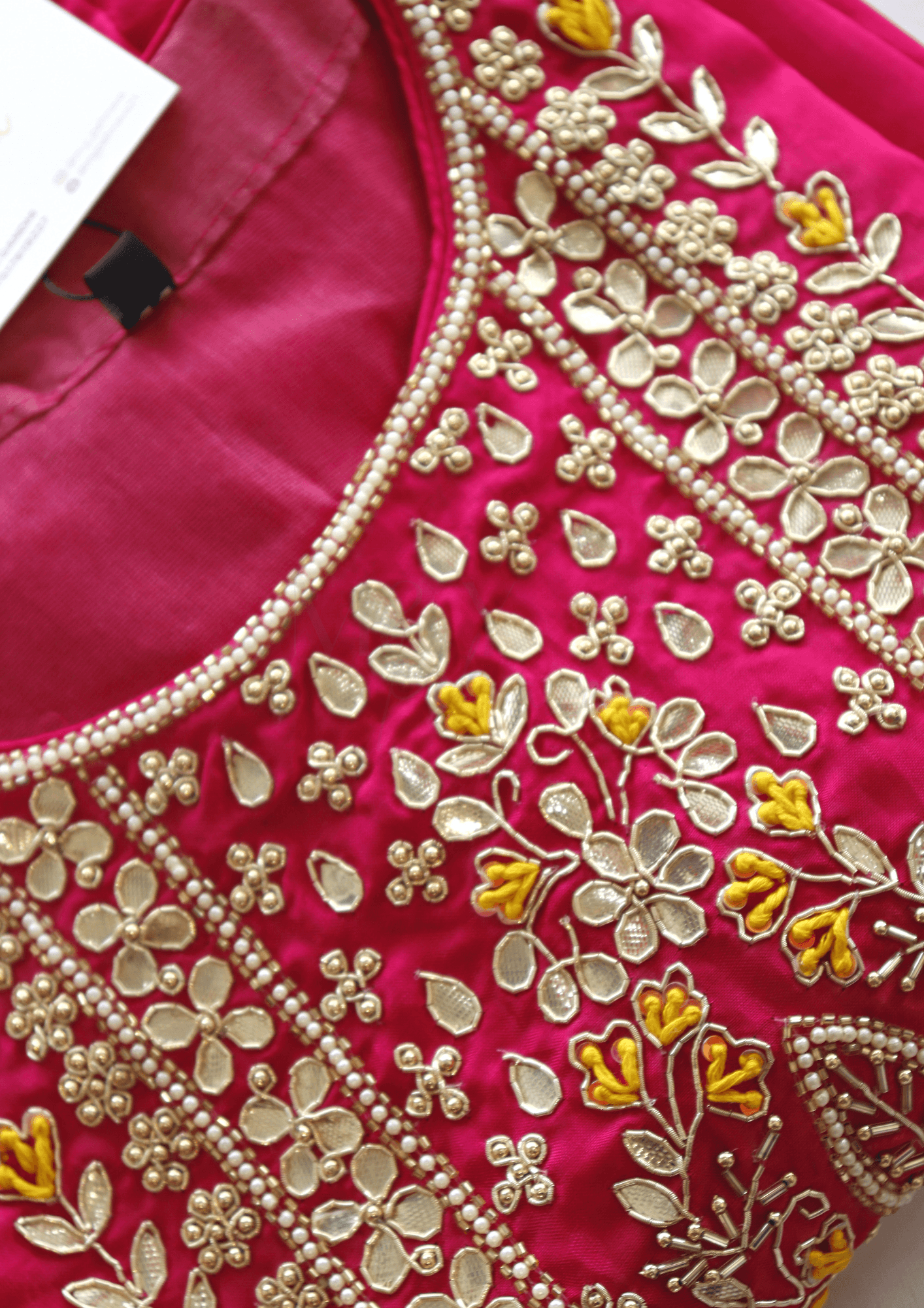 Pure Crepe Handwork Kurti - M&Y Pehnava