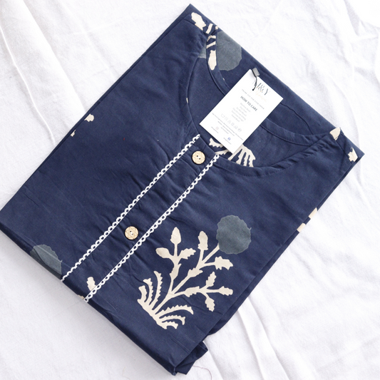 Pure Cotton Printed Kurti