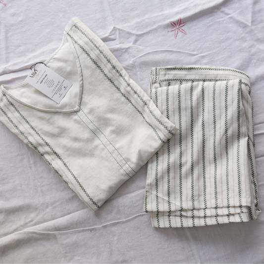 Cream Short Co-Ord Set