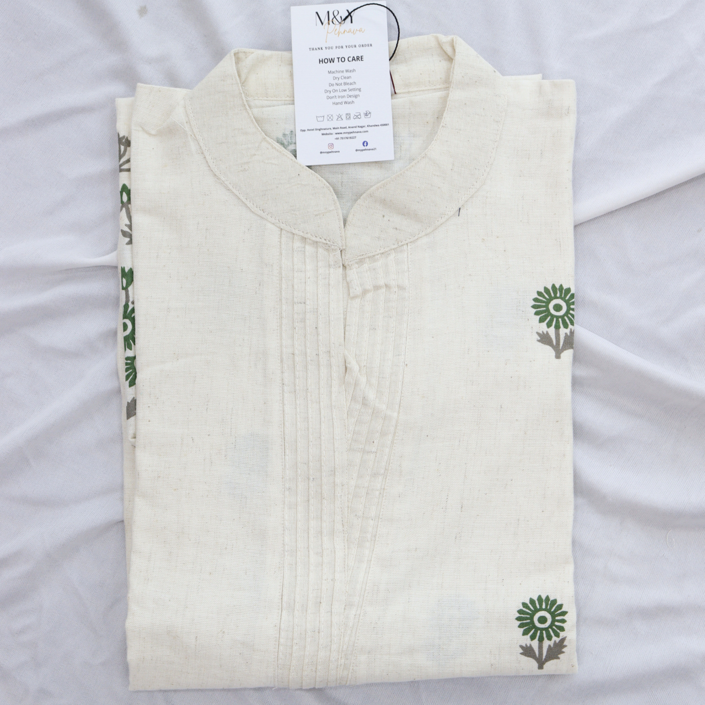 Jute Cotton Printed Co-Ord Set