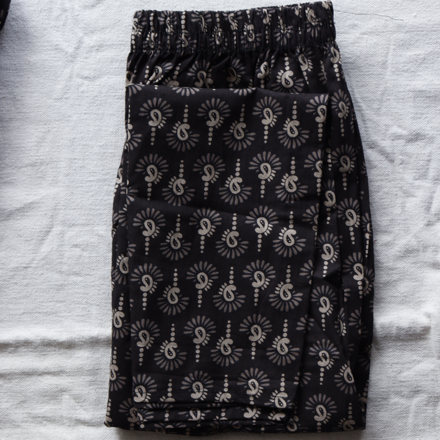 Black Cotton Coord Set
