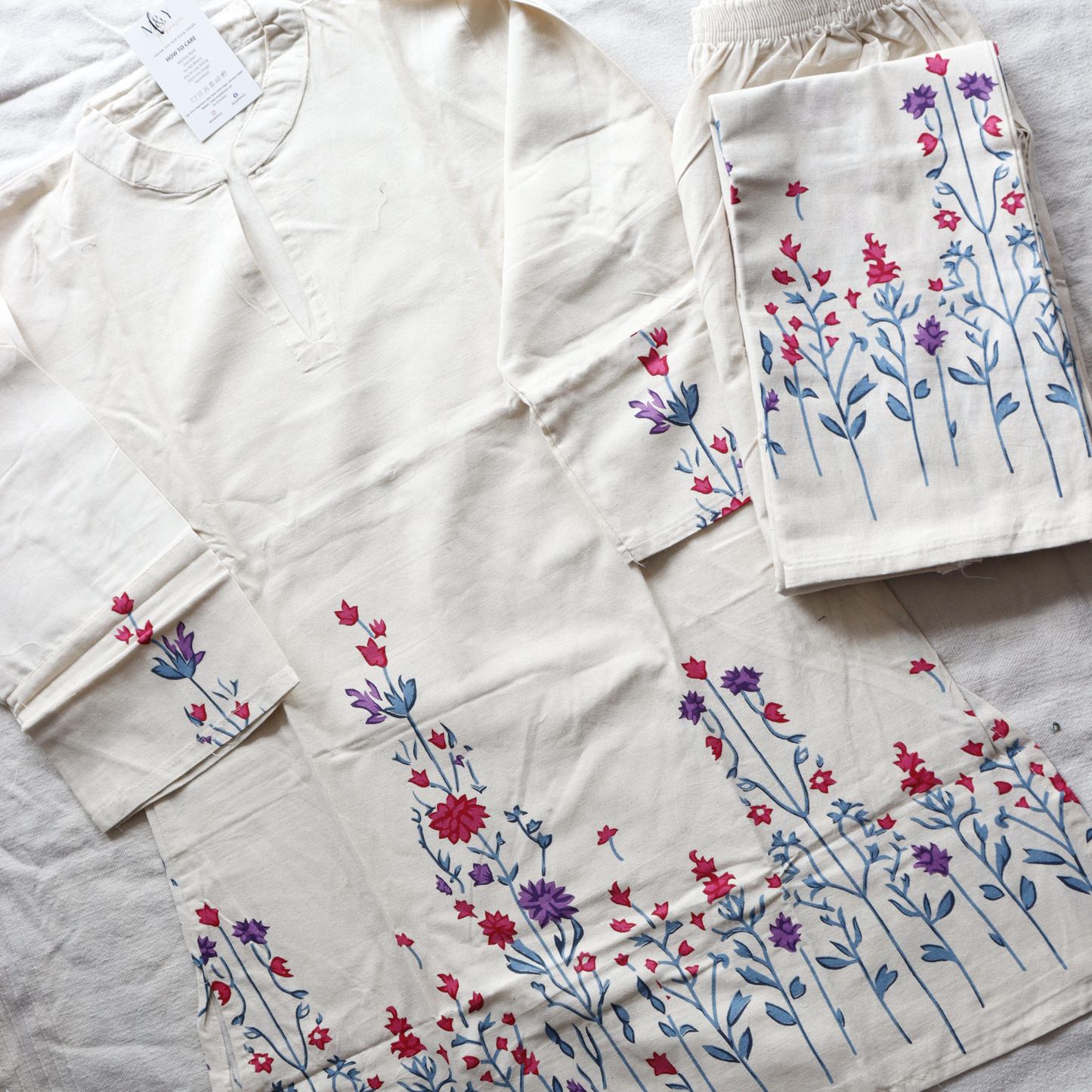 Jute Cotton Coord Set