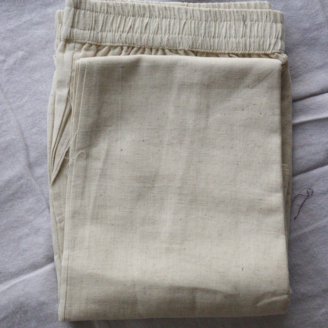 Cream Co-Ord Set With Attached Sleeves