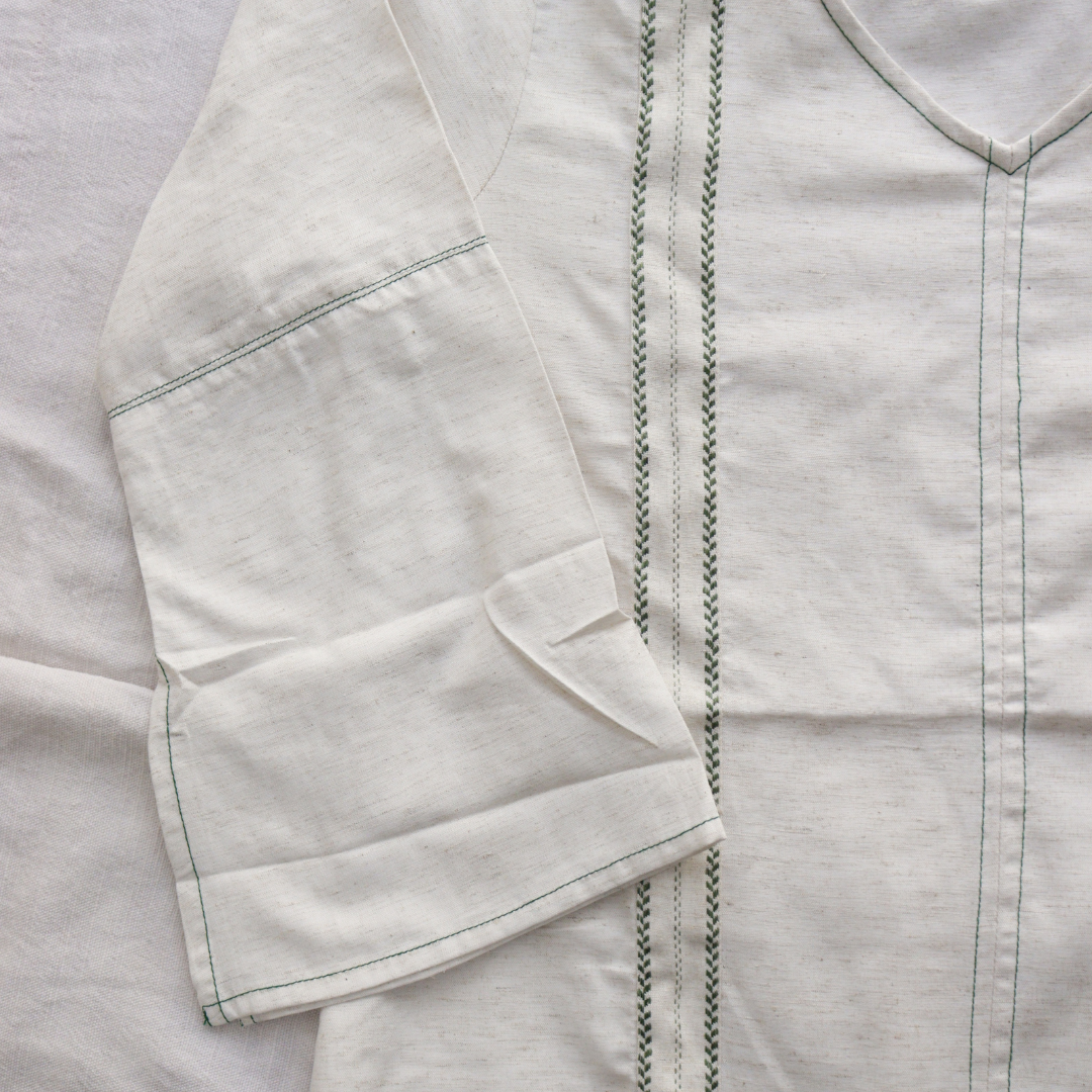 Cream Short Co-Ord Set