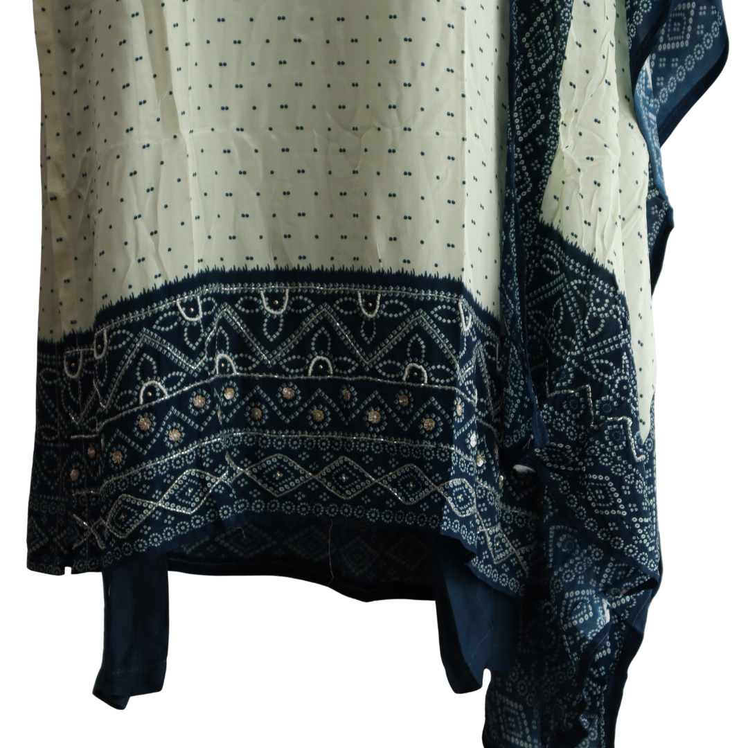 Pure Chinon Hand Work Bandhej Suit Set - Buy Online | M&Y Pehnava