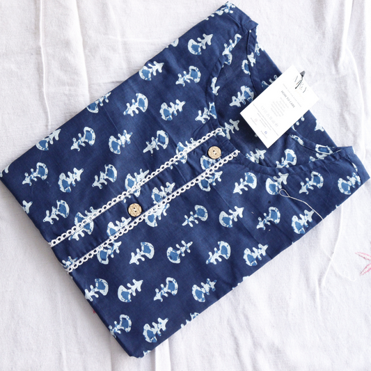Pure Cotton Printed Kurti