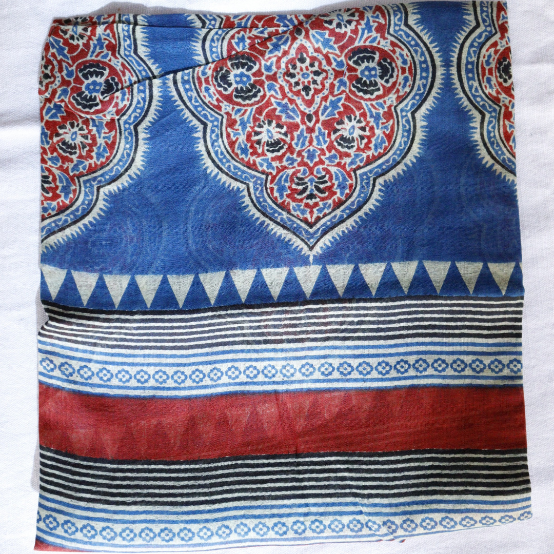 Angrakha Cotton Printed Suit Set