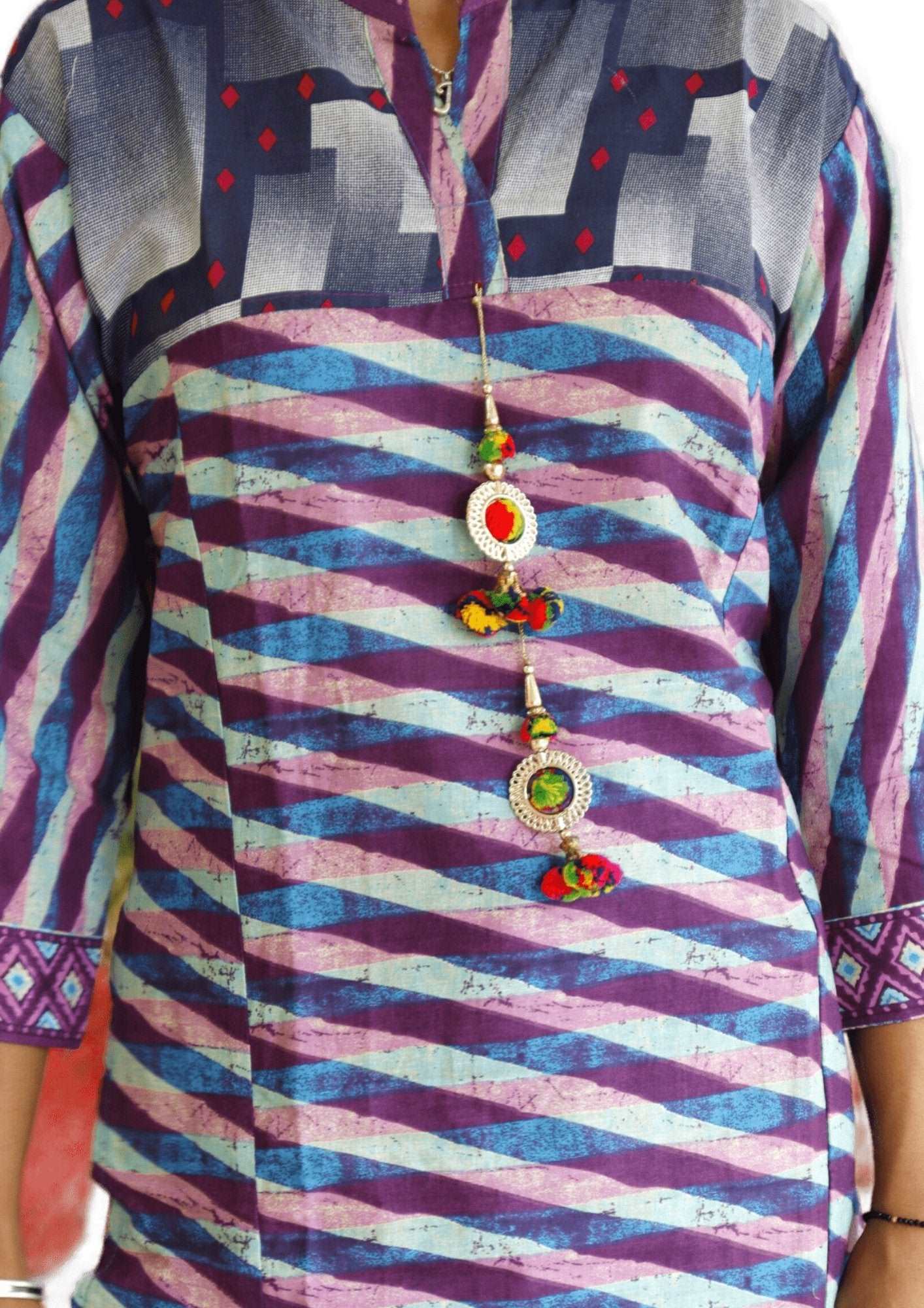 Cotton Long Kurti - M&Y Pehnava