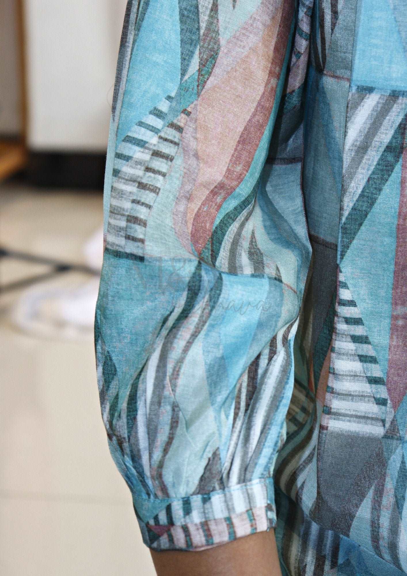 Printed Muslin Co-Ord Set - M&Y Pehnava