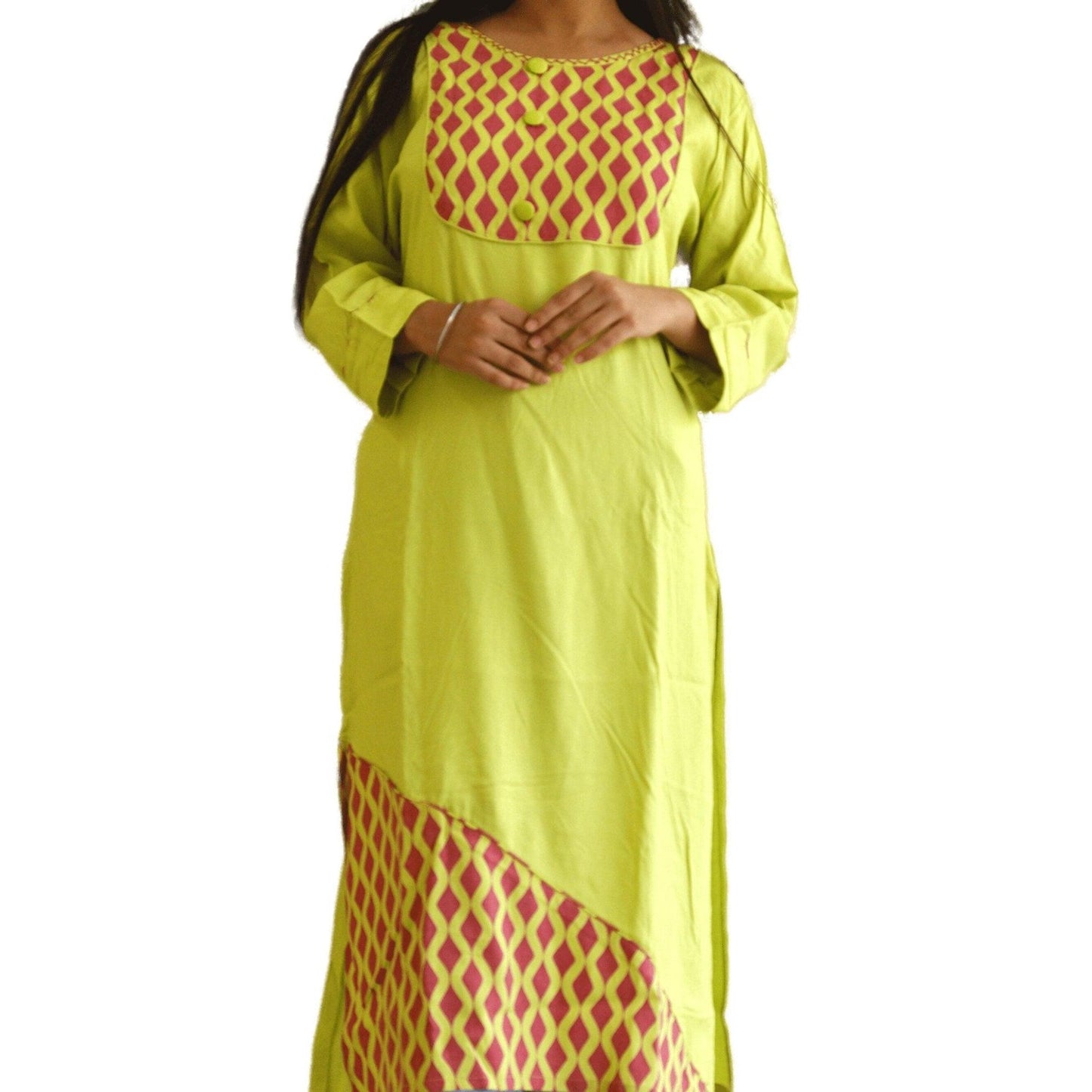 Cotton Casual Kurti - M&Y Pehnava