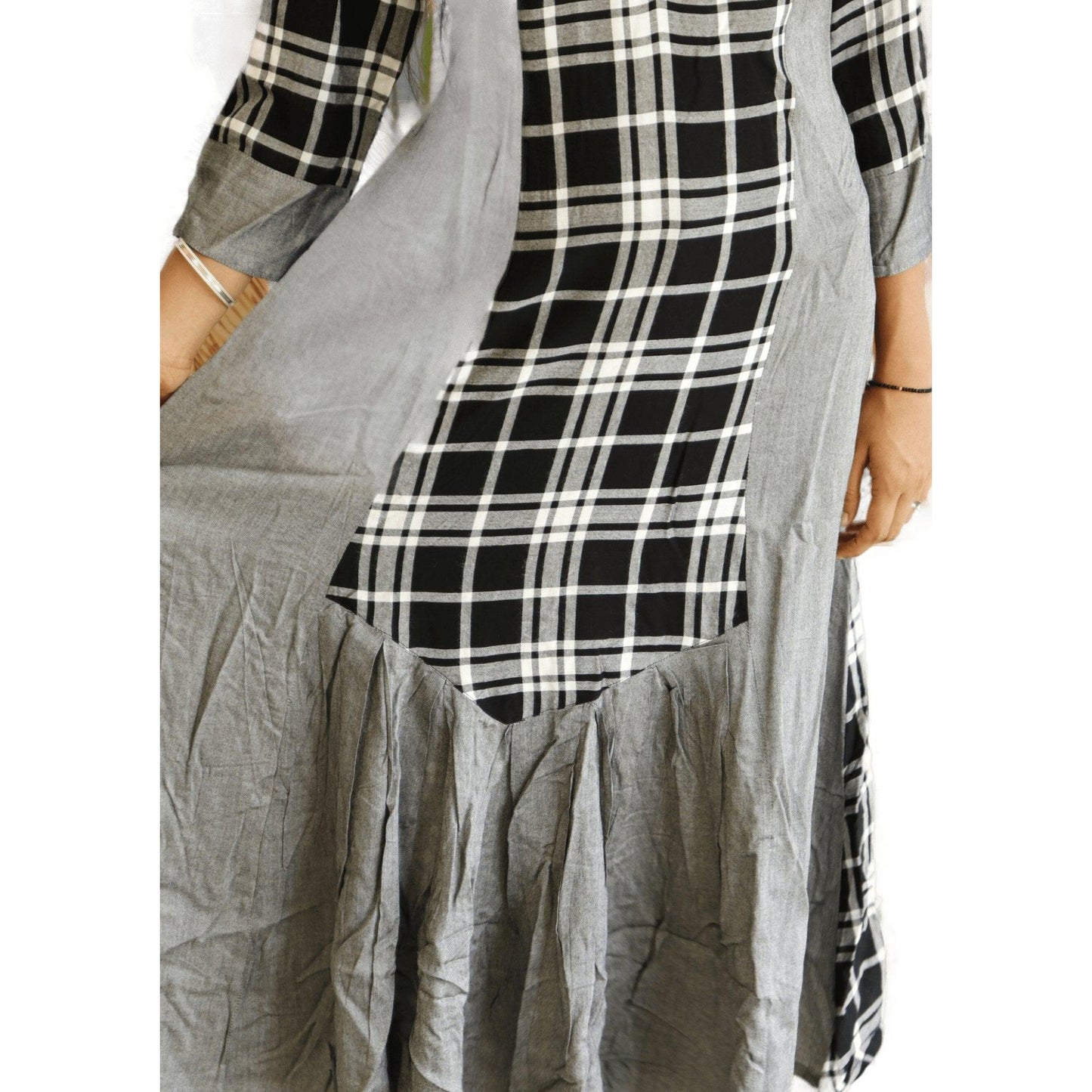 Rayon Printed Flair Kurti - M&Y Pehnava
