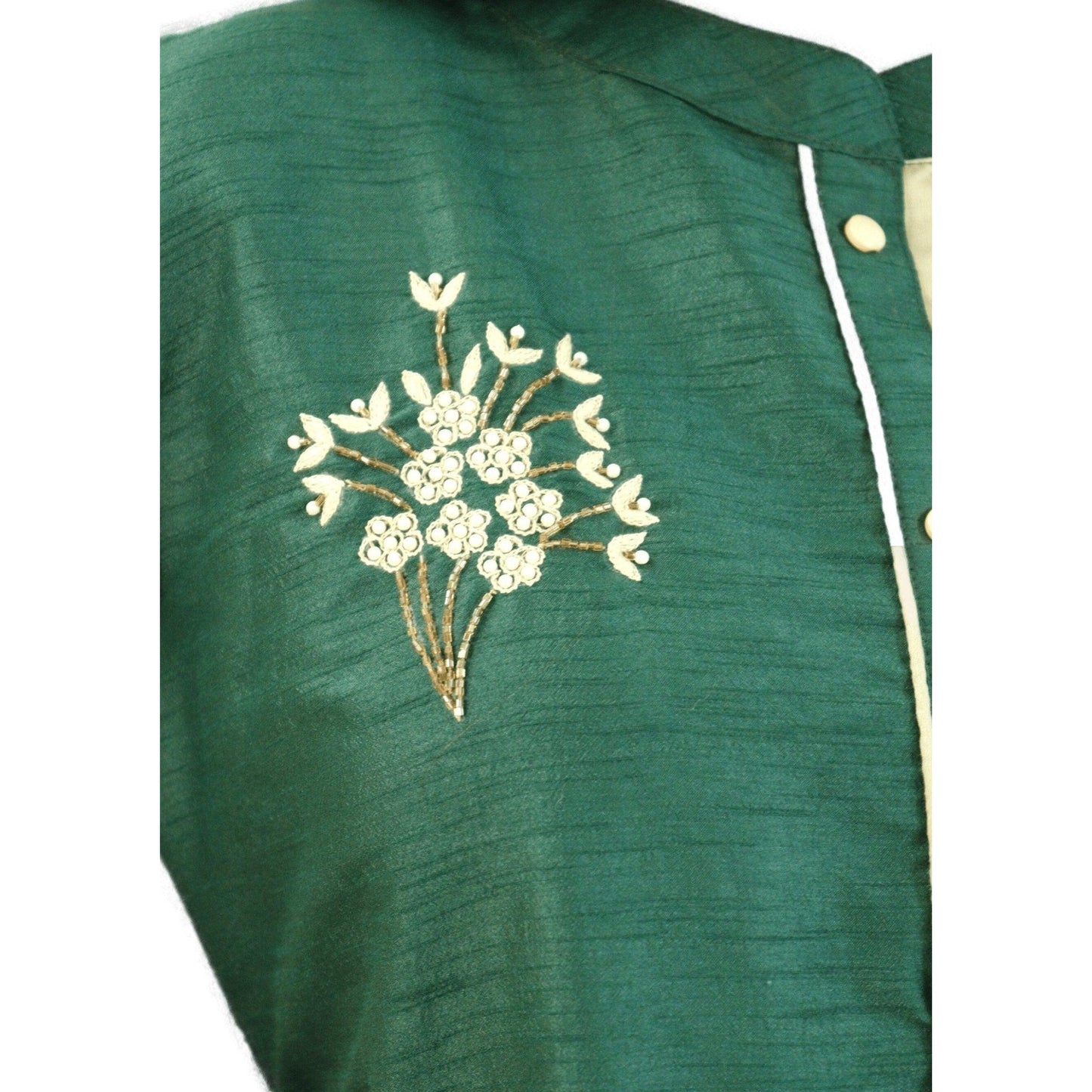 Tussar Silk Straight Kurti - M&Y Pehnava