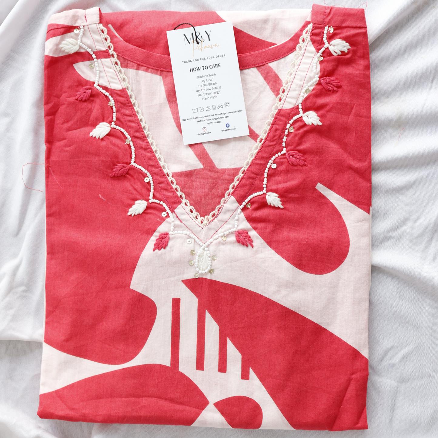 Pink Printed Co-Ord Set