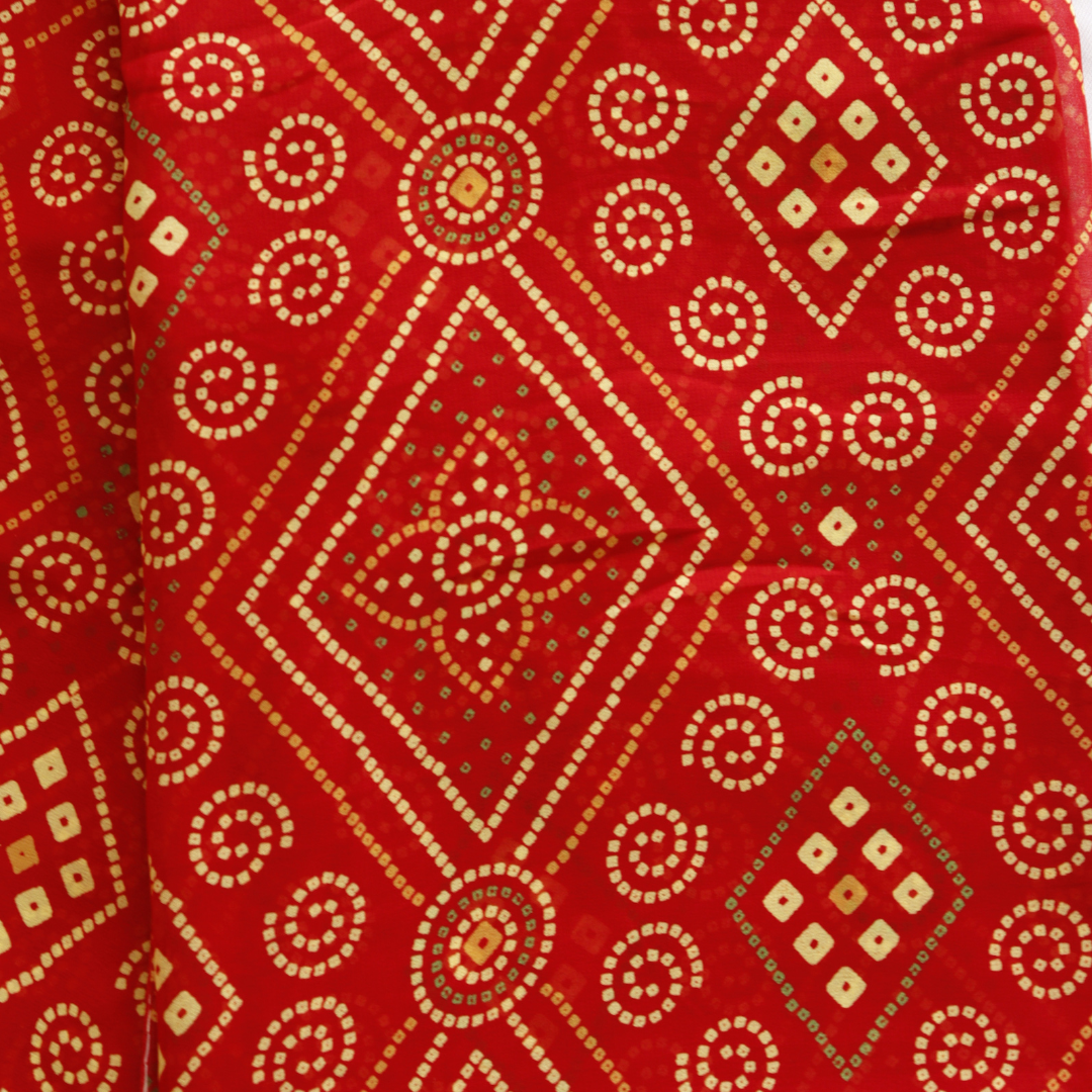 Sequence Border Chunari Saree