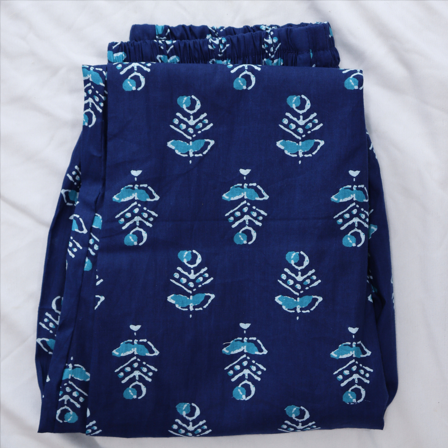 Blue Cotton Co-Ord Set