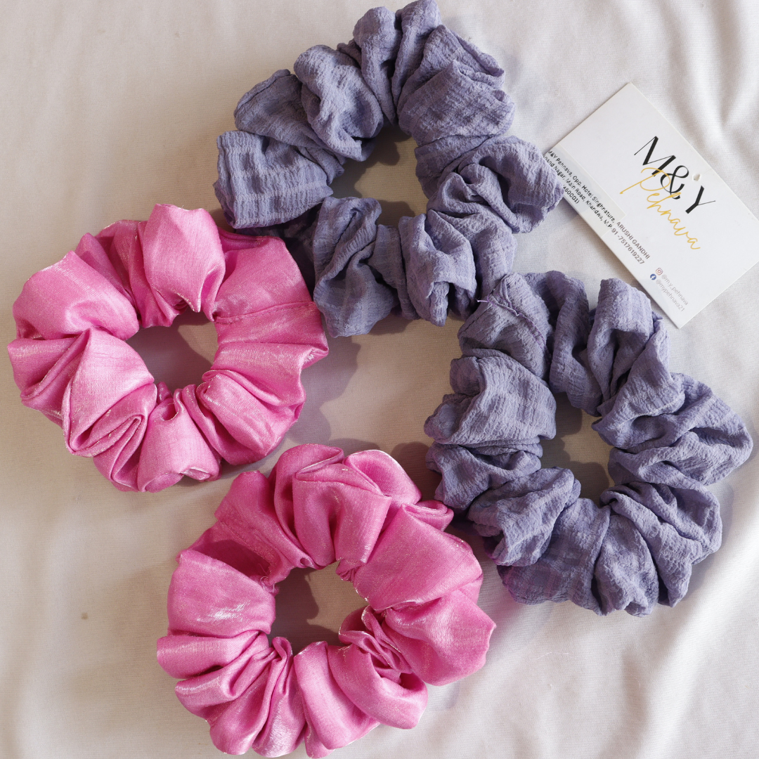 Soft Scrunchie Set of 4