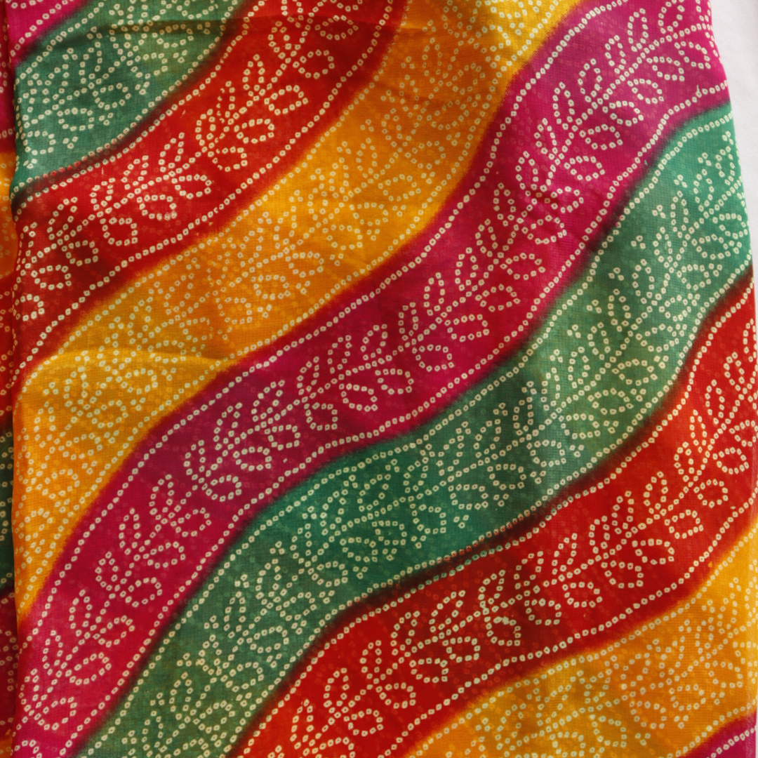 Multi-Colour Chunari Saree