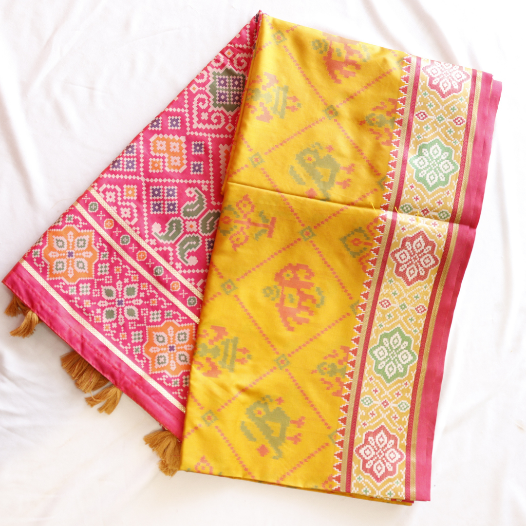 Pure Patola Silk Evergreen Saree