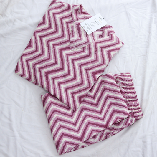 Lilac Cotton Co-Ord Set