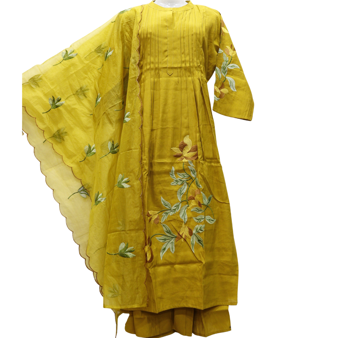 Plus Size Cotton Suit Set | M&Y Pehnava