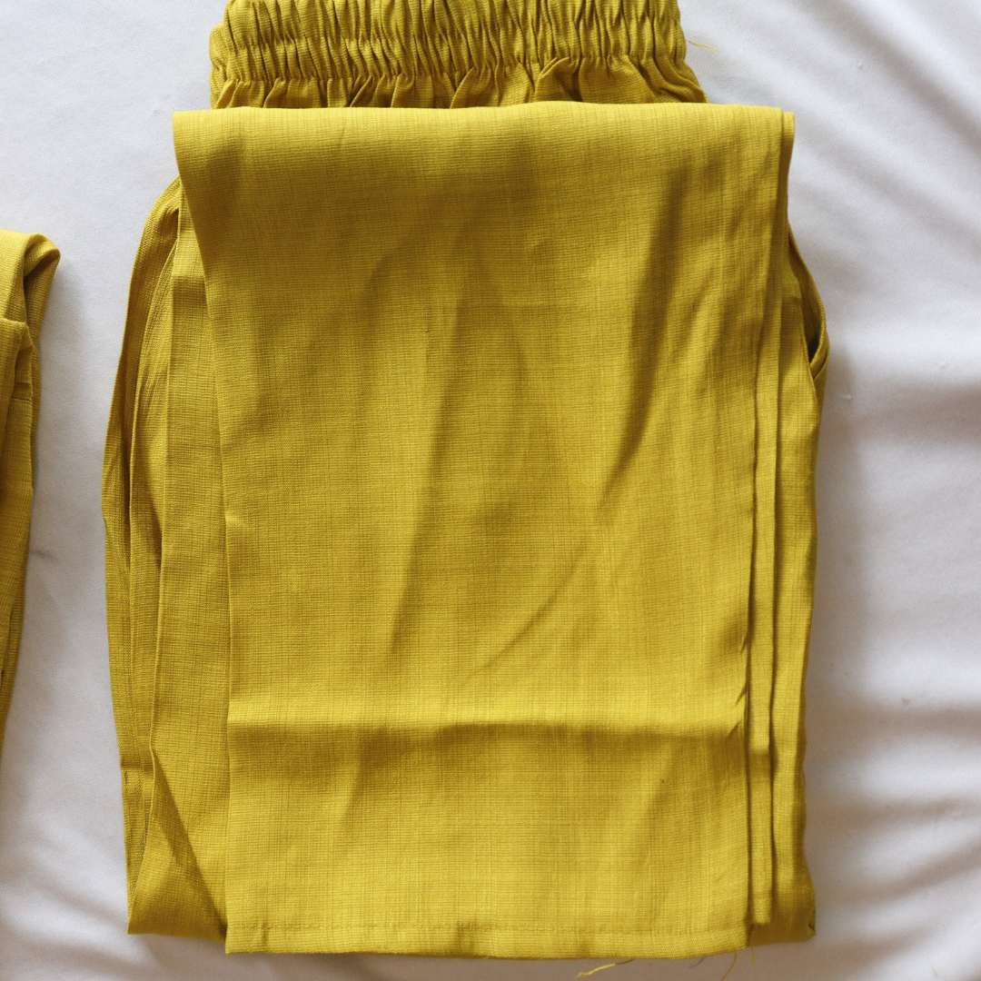 Mustard Party Wear Co-Ord Set