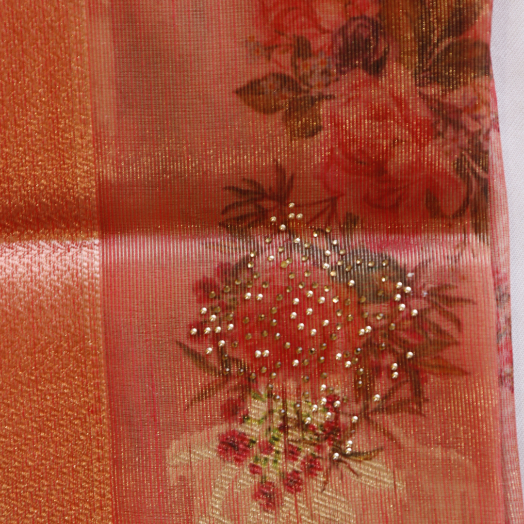 Swarovski Work Banarasi Saree