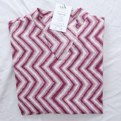 Lilac Cotton Co-Ord Set