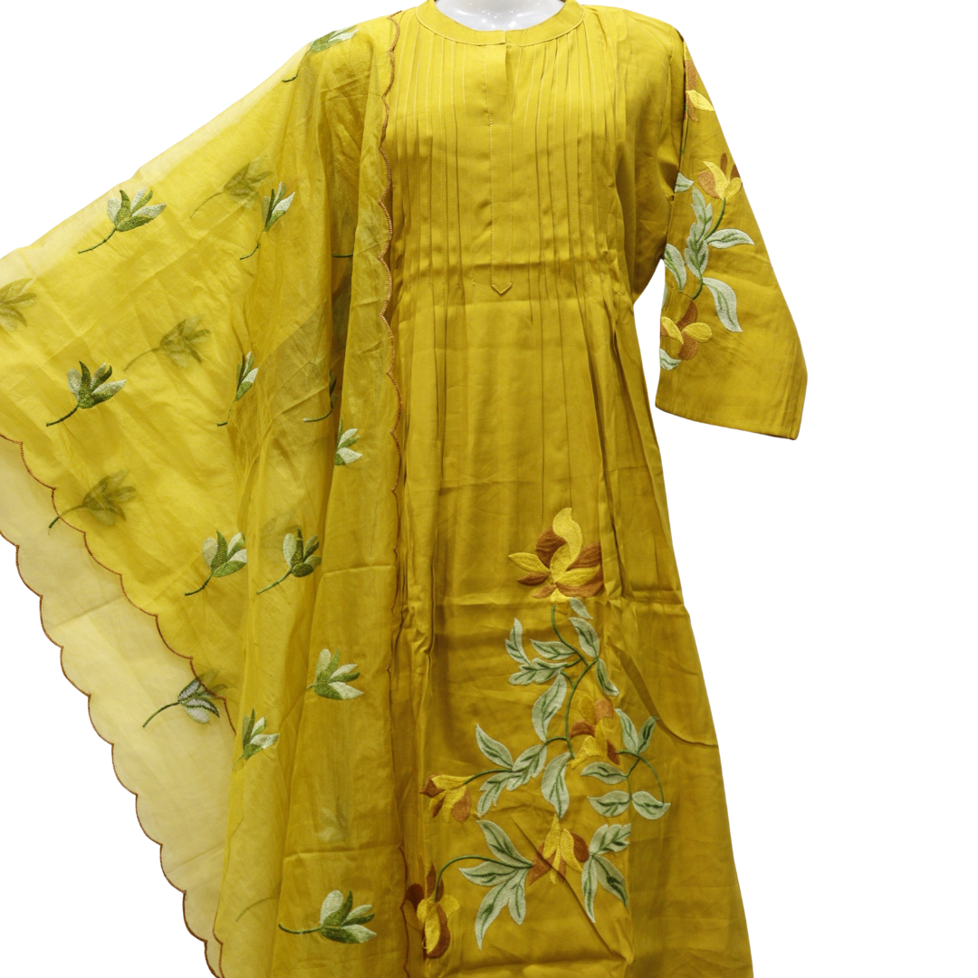 Plus Size Cotton Suit Set | M&Y Pehnava