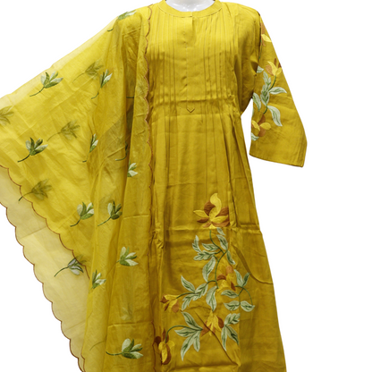 Plus Size Cotton Suit Set | M&Y Pehnava