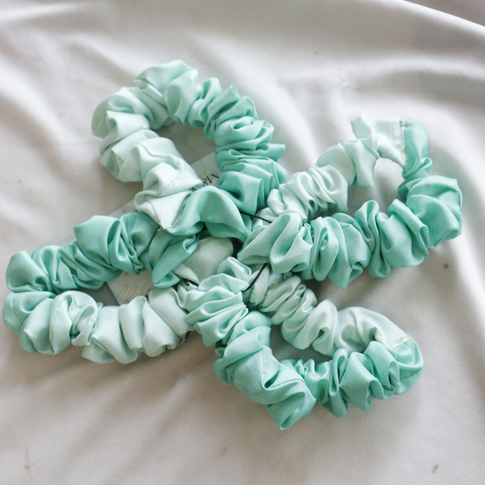 Ombre Green - Set Of 4 Scrunchies