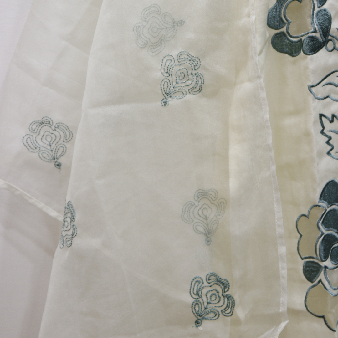 White Cut Work Suit Set - Buy Online | M&Y Pehnava