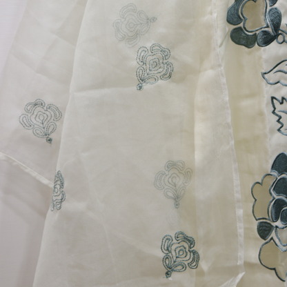 White Cut Work Suit Set - Buy Online | M&Y Pehnava