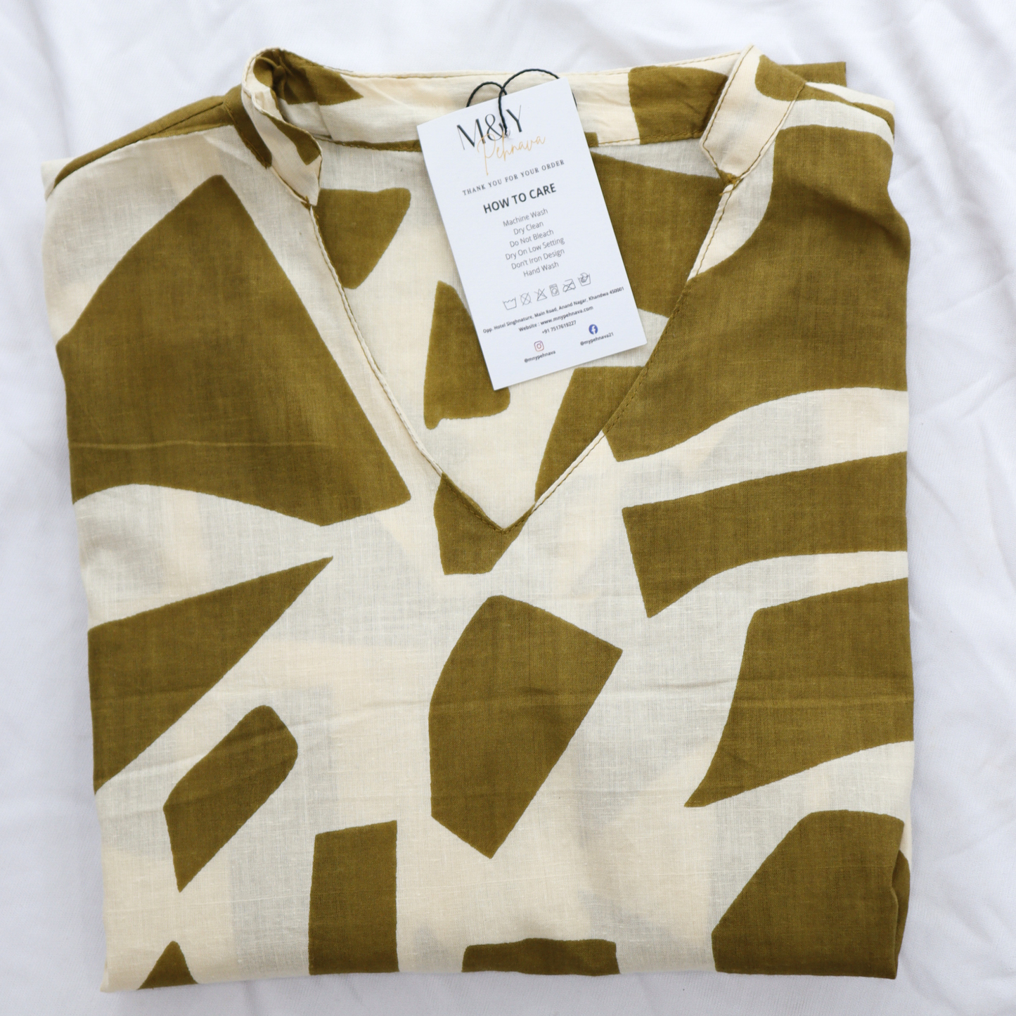 Green Cotton Co-Ord Set