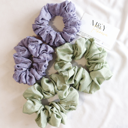 Patel Colour Scrunchie Set of 4