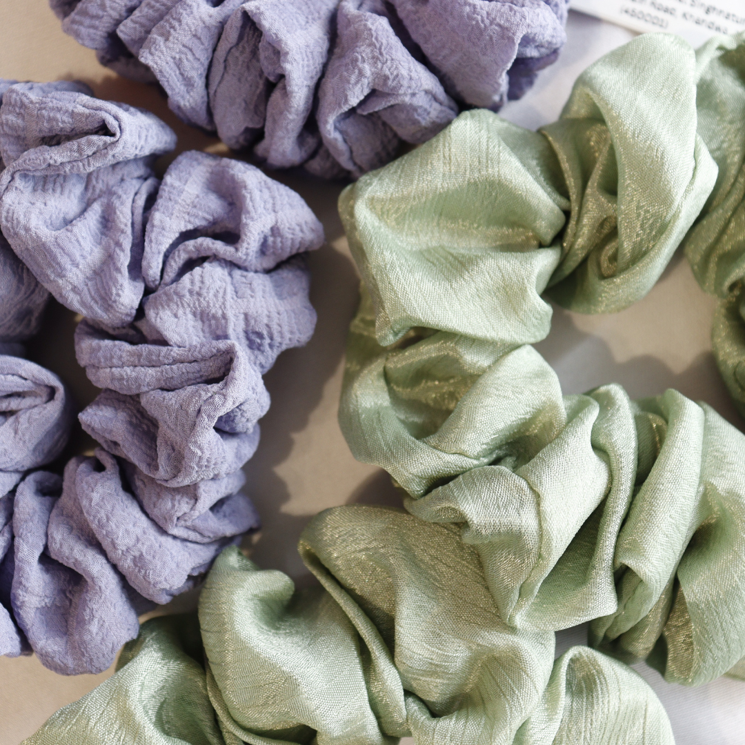 Patel Colour Scrunchie Set of 4