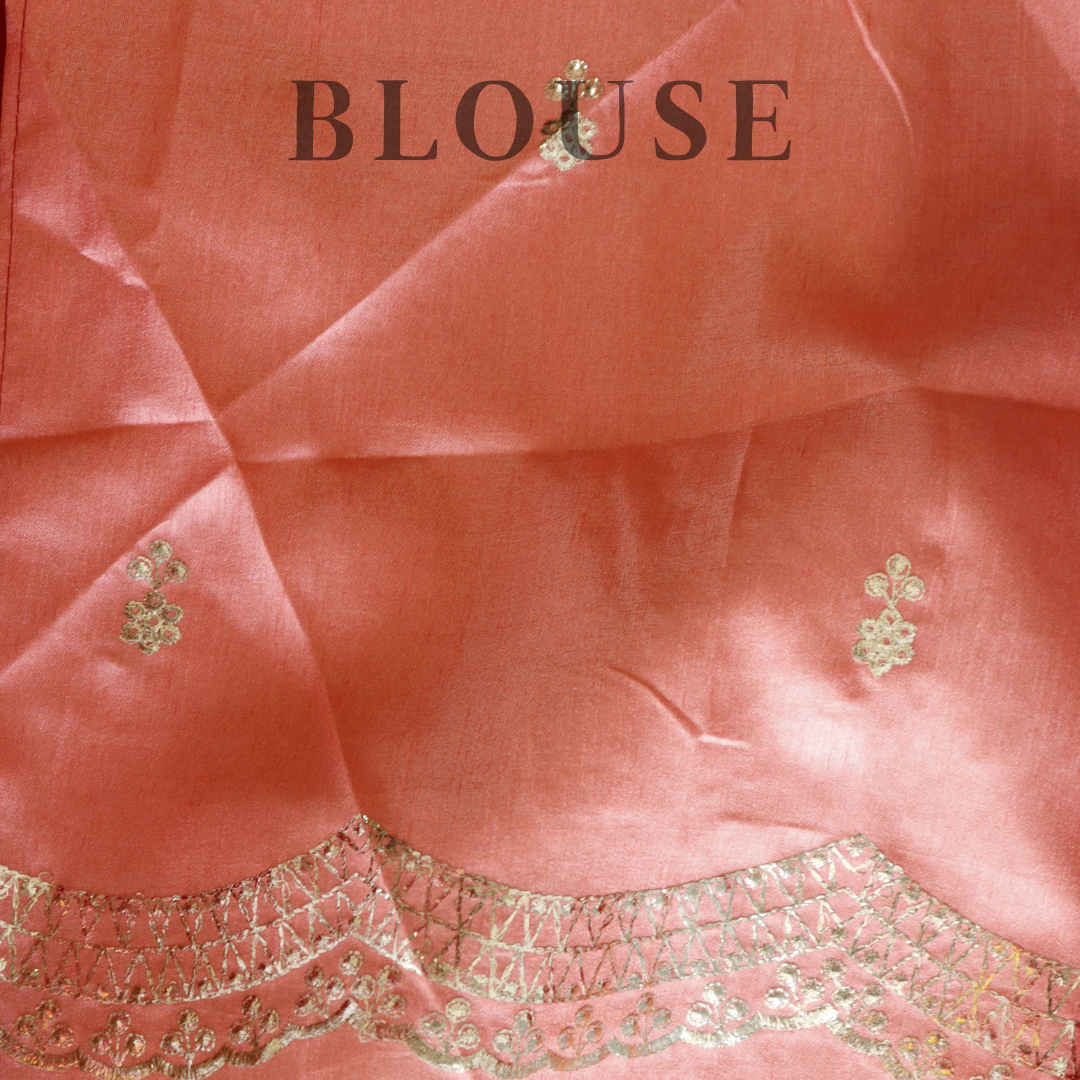 Crepe Cutwork Saree