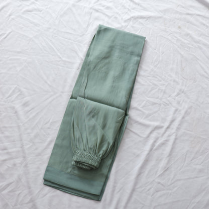 Pastel Green HandWork Suit Set