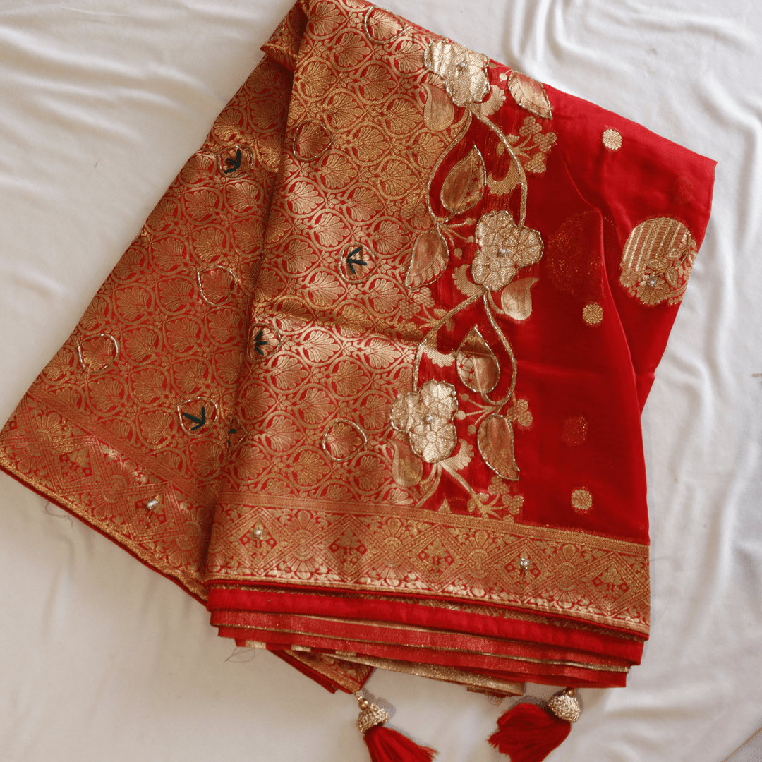 Banarasi Handwork Saree - M&Y Pehnava