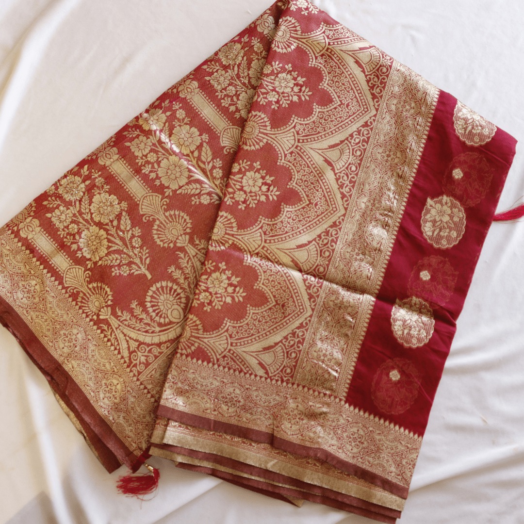 Banarasi Organza Saree - M&Y Pehnava