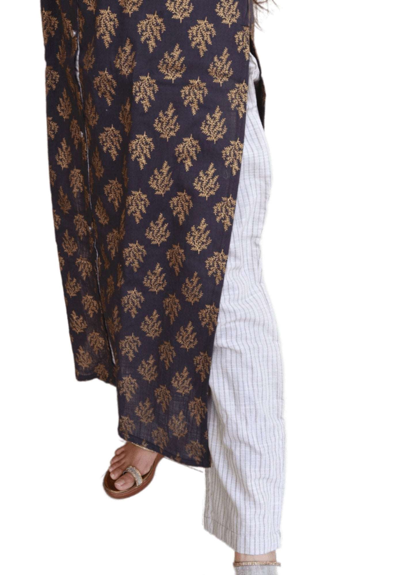 Cotton Printed Kurti Pant Set - M&Y Pehnava