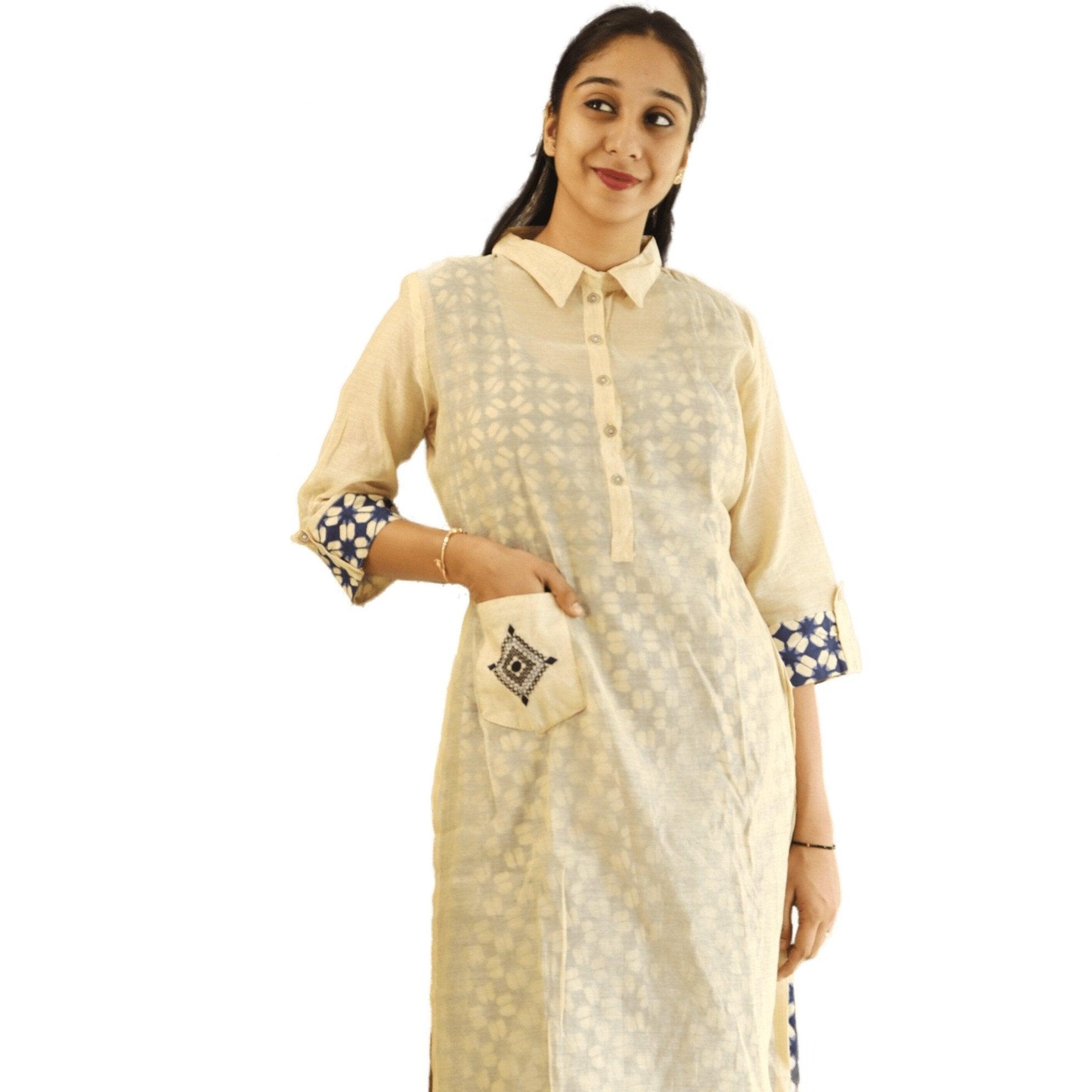 Double Skirt pattern Kurti with Frock Long Kurti Inside - M&Y Pehnava