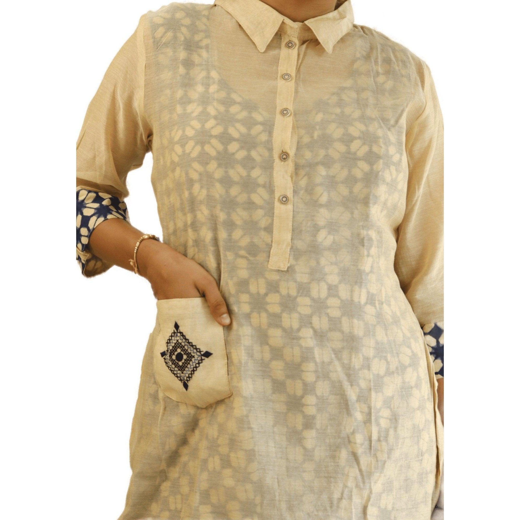 Double Skirt pattern Kurti with Frock Long Kurti Inside - M&Y Pehnava