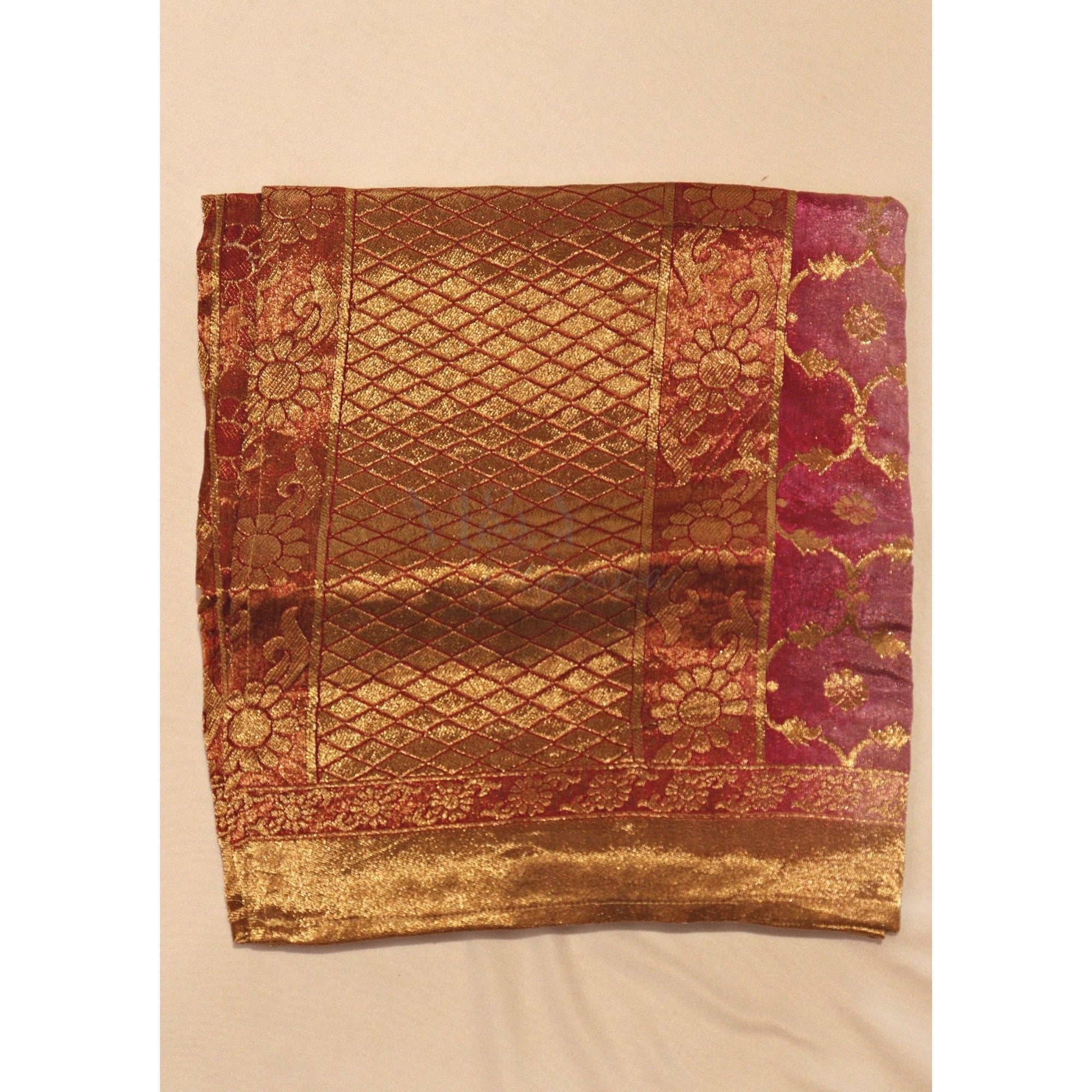 Silk Handwork Banarsi Dupatta Set - M&Y Pehnava