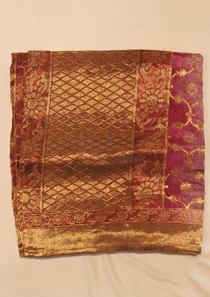 Silk Handwork Banarsi Dupatta Set - M&Y Pehnava